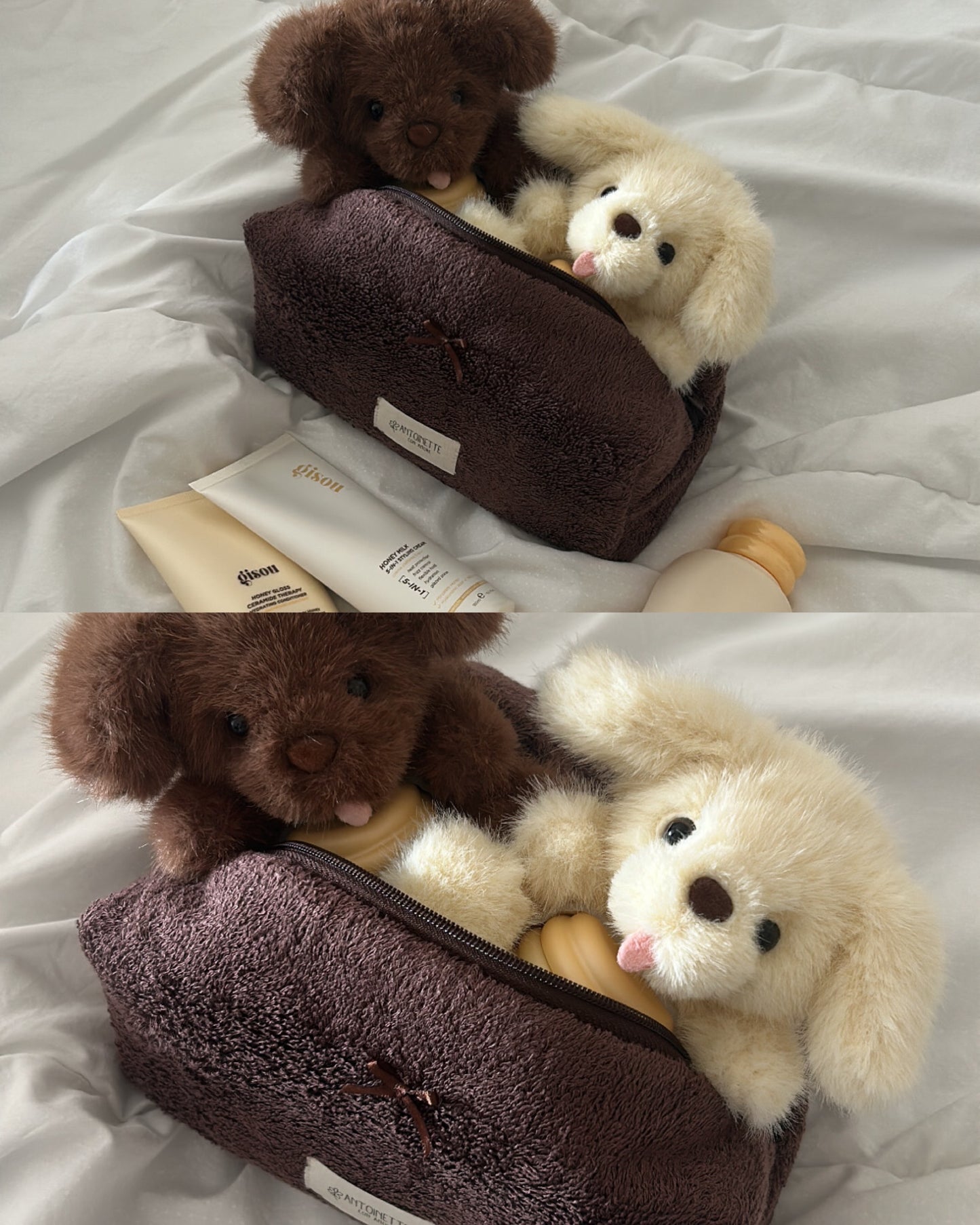 Beauty case chocolate