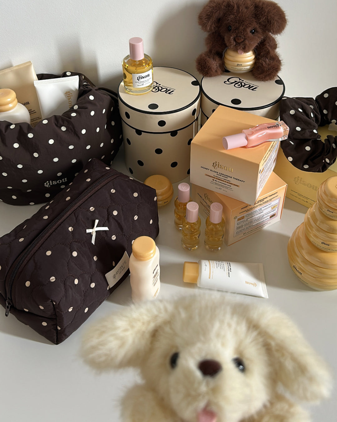 Beauty Case Vanilla Dots
