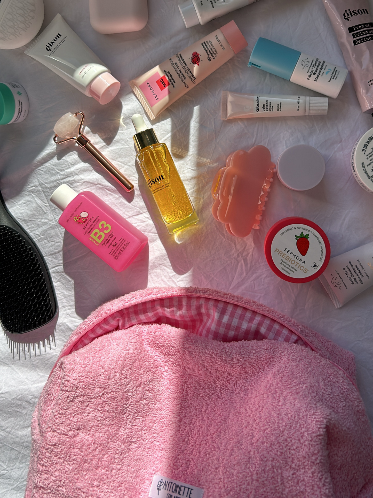 Beauty case pink bubble gum