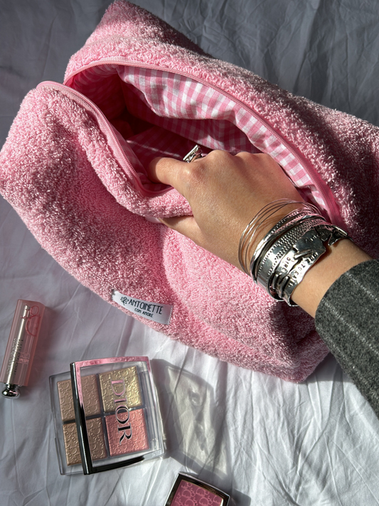 Beauty case pink bubble gum