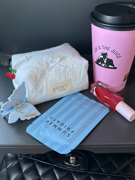 Beauty case ricamato NEW