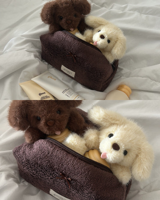 Beauty case chocolate