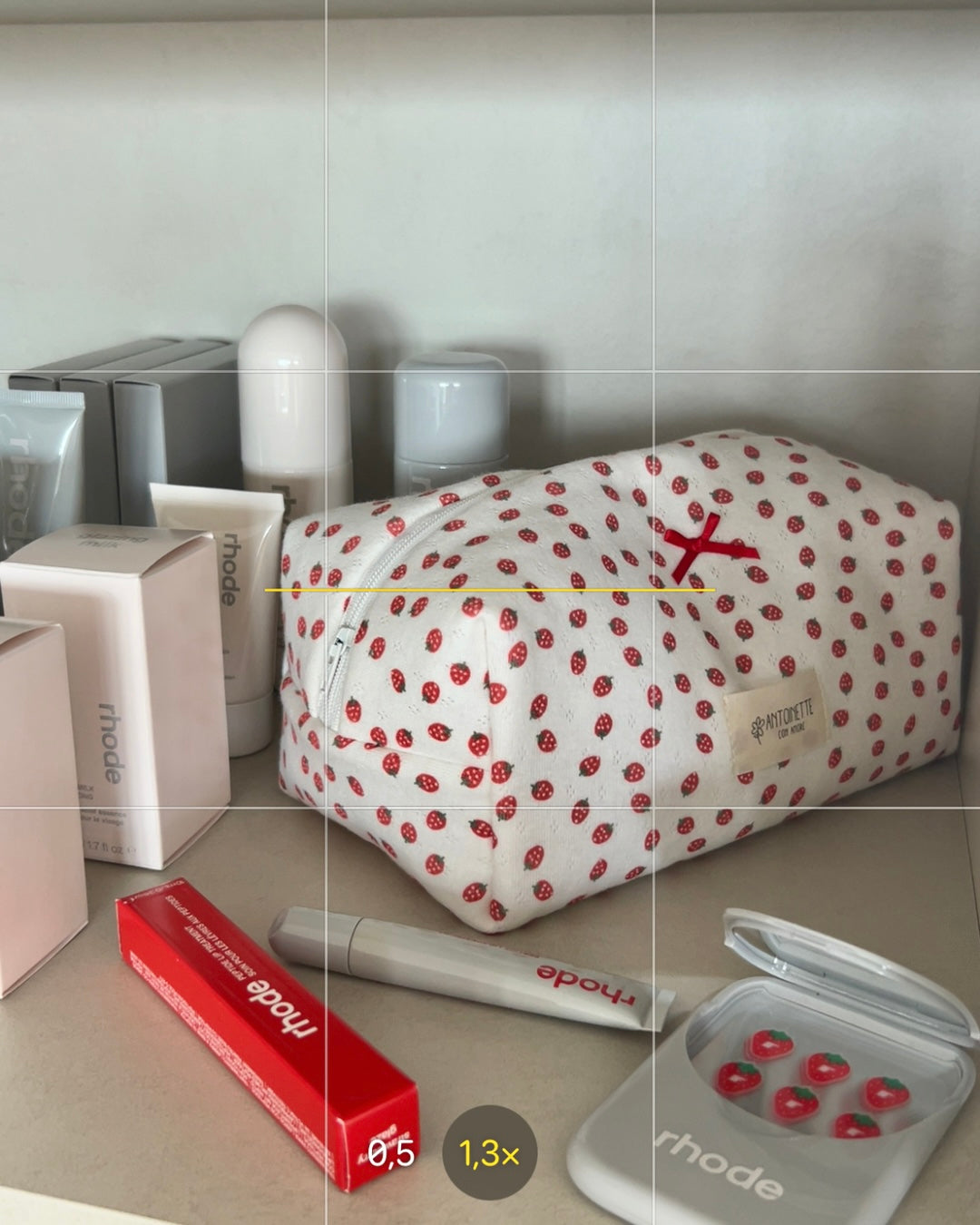Beauty Case Strawberry
